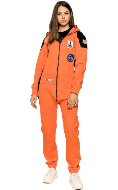 space-х-orange-woman
