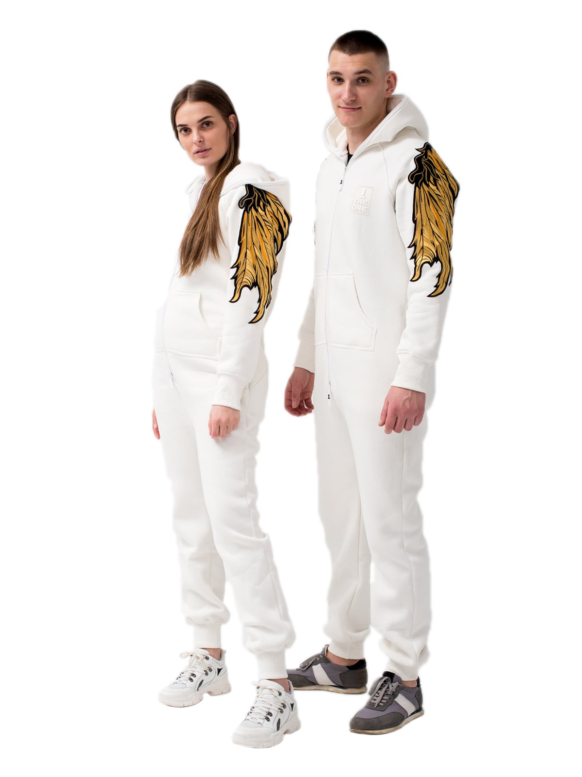 Angel White JumpSuite (FAMILY LOOK)